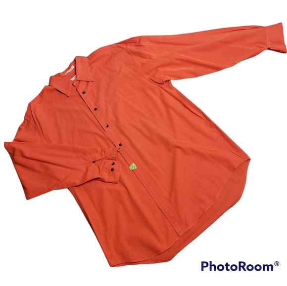 Gap Classic Tailored 100% Cotton Buttondown Shirt EUC Size Large - Picture 2 of 7